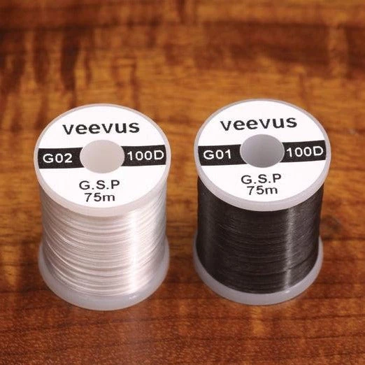 Hareline Dubbin Veevus GSP 100 Thread, Tinsel & Wire 2 Hareline Dubbin Veevus GSP 100 Thread, Tinsel & Wire