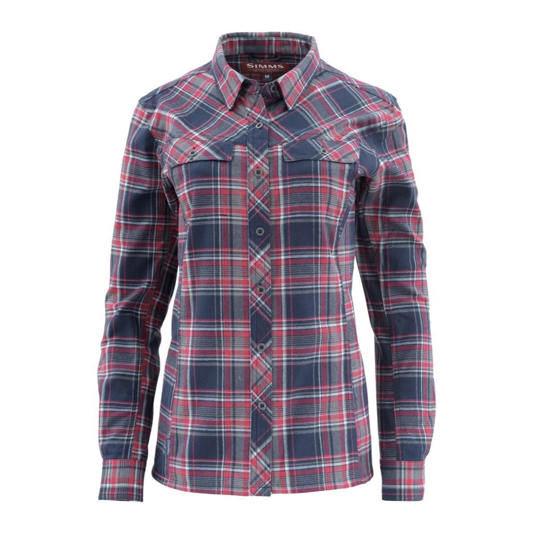 Simms Fishing Simms Women's Primaloft Blend Flannel Shirt 1 Simms Fishing Simms Women's Primaloft Blend Flannel Shirt