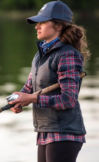 Simms Fishing Simms Women's Primaloft Blend Flannel Shirt 2 Simms Fishing Simms Women's Primaloft Blend Flannel Shirt