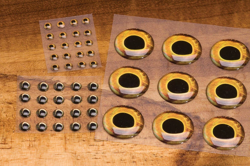 Hareline Dubbin Fish Skull Living Eyes Beads, Cones & Eyes 2 Hareline Dubbin Fish Skull Living Eyes Beads, Cones & Eyes