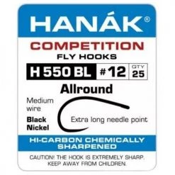 Nature's Spirit Hanak H-550-BL All Around Long Hooks & Shanks