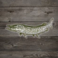 Gifts & Accessories Rep Your Water Artist Reserve Musky Sticker
