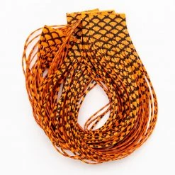 Hareline Dubbin Chenille, Braid & Body Materials Barred Crazy Legs