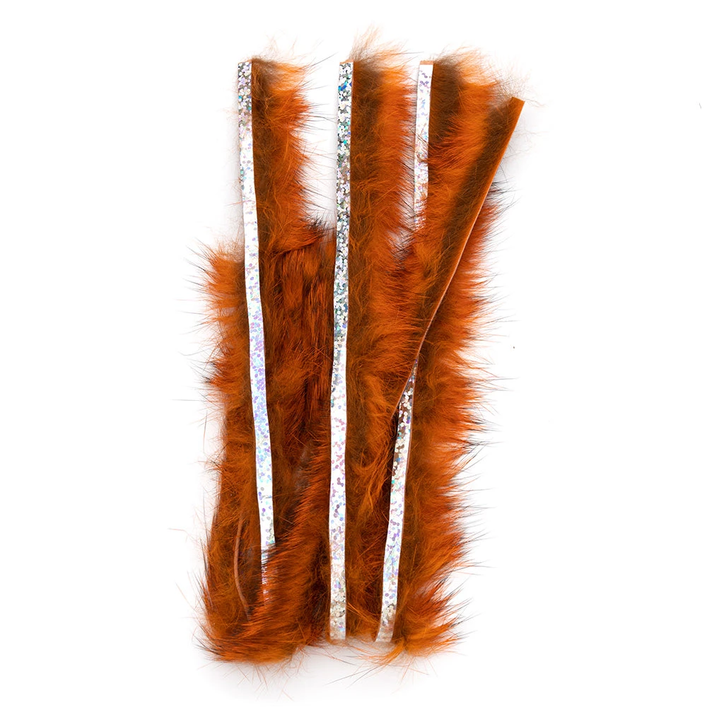 Hareline Dubbin Fur & Hair Bling Rabbit Strips 1 Hareline Dubbin Fur & Hair Bling Rabbit Strips