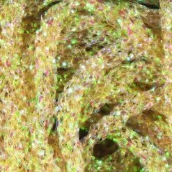 Hareline Dubbin Chenille, Braid & Body Materials Dyed Pearl Diamond Braid