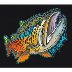 DeYoung Studio Gifts & Accessories DeYoung Brown Rising Decal