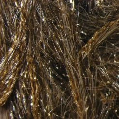 Hareline Dubbin Chenille, Braid & Body Materials Large Krystal Hackle