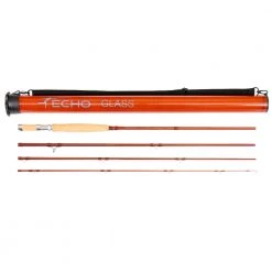 Rajeff Sports Fly Rods Echo River Glass Caramel