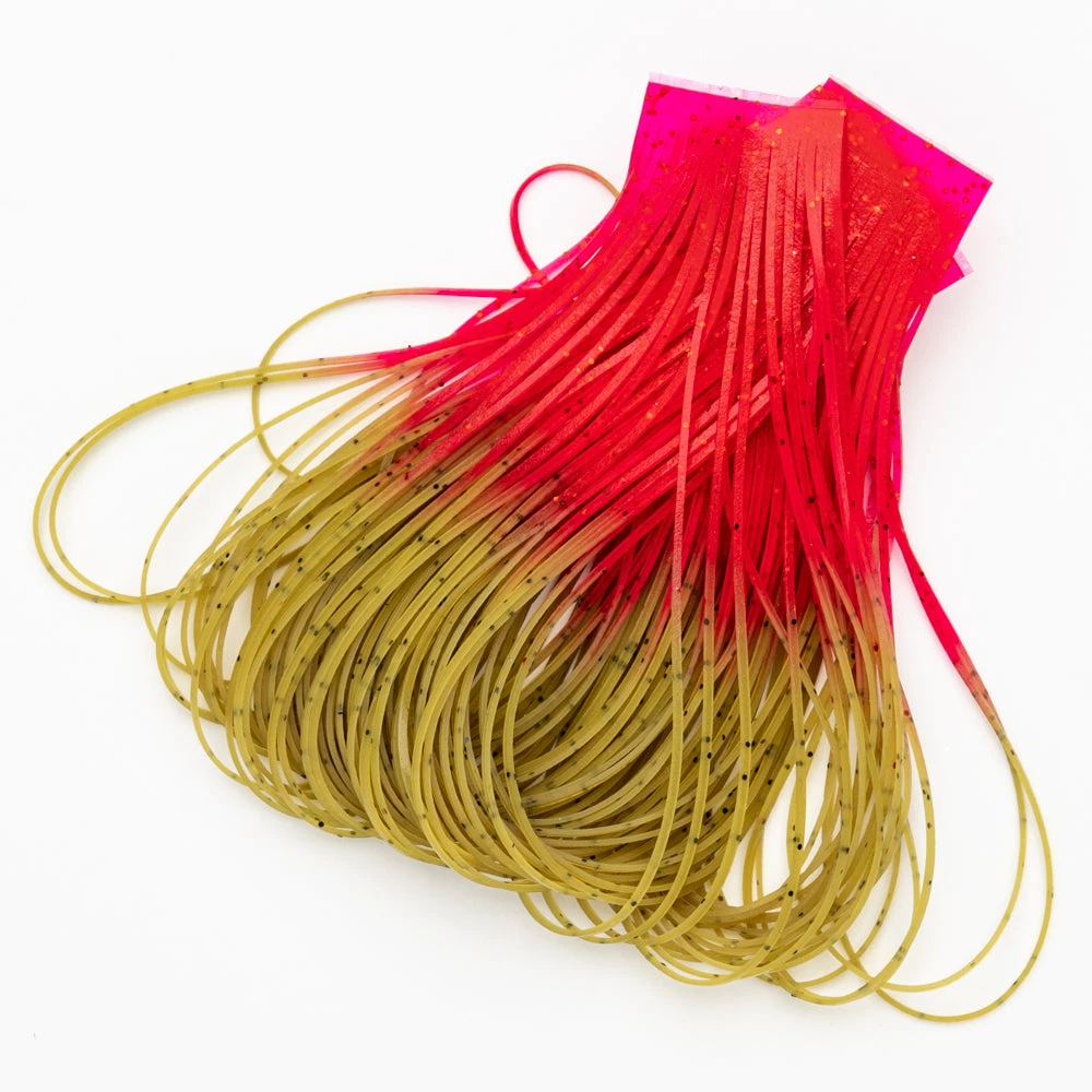 Wapsi Fly Fire Tipped Sili Legs Chenille, Braid & Body Materials 6 Wapsi Fly Fire Tipped Sili Legs Chenille, Braid & Body Materials