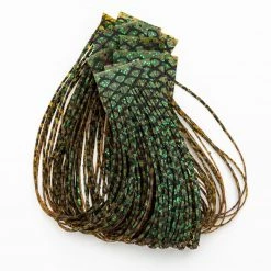 Hareline Dubbin Chenille, Braid & Body Materials Barred Crazy Legs