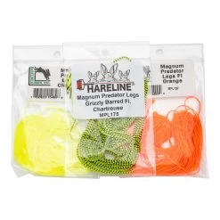 Hareline Dubbin Chenille, Braid & Body Materials Magnum Predator Legs