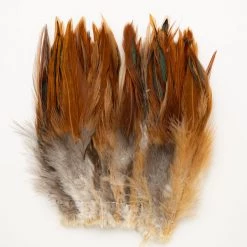 Wapsi Fly Strung Natural Rooster Saddles Feathers & Hackle 11 Wapsi Fly Strung Natural Rooster Saddles Feathers & Hackle