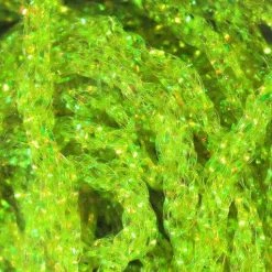 Hareline Dubbin Chenille, Braid & Body Materials Dyed Pearl Diamond Braid