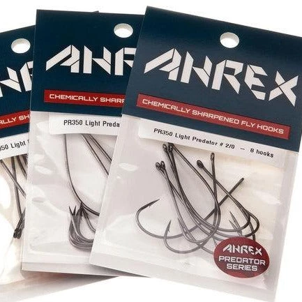 Hareline Dubbin Ahrex PR350 Light Predator Hooks & Shanks 1 Hareline Dubbin Ahrex PR350 Light Predator Hooks & Shanks
