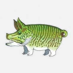 Remedy Provisions Pig Musky Decal