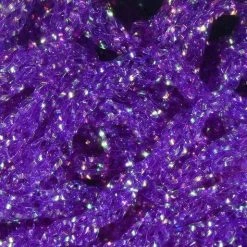 Hareline Dubbin Chenille, Braid & Body Materials Dyed Pearl Diamond Braid