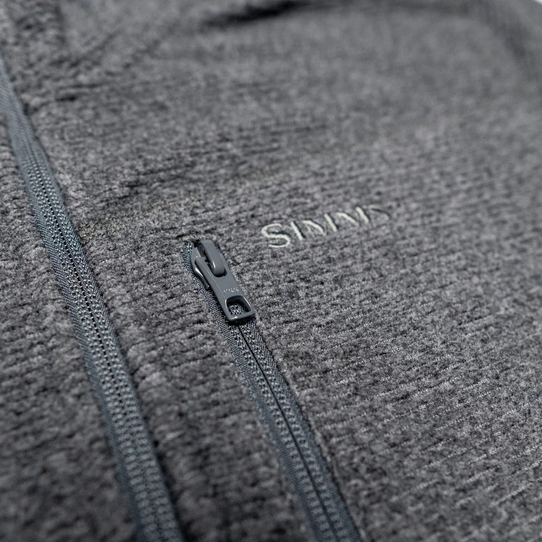 Simms Fishing Apparel Simms Rivershed Logo Zip 3 Simms Fishing Apparel Simms Rivershed Logo Zip