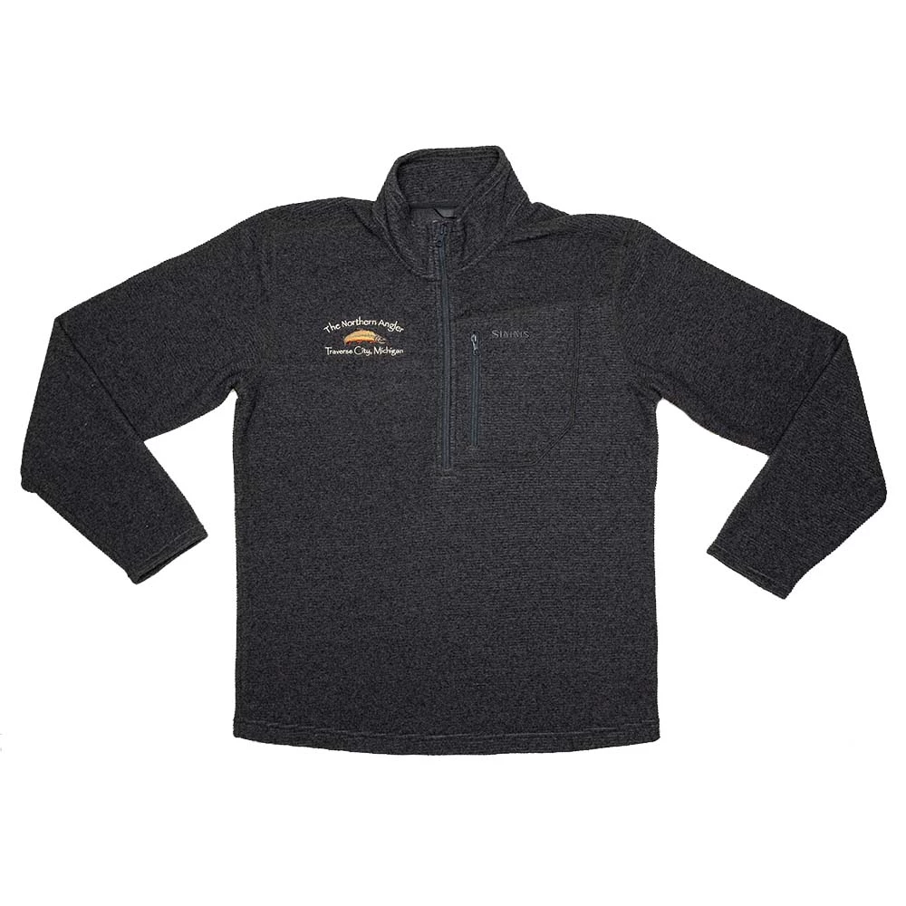 Simms Fishing Apparel Simms Rivershed Logo Zip 1 Simms Fishing Apparel Simms Rivershed Logo Zip