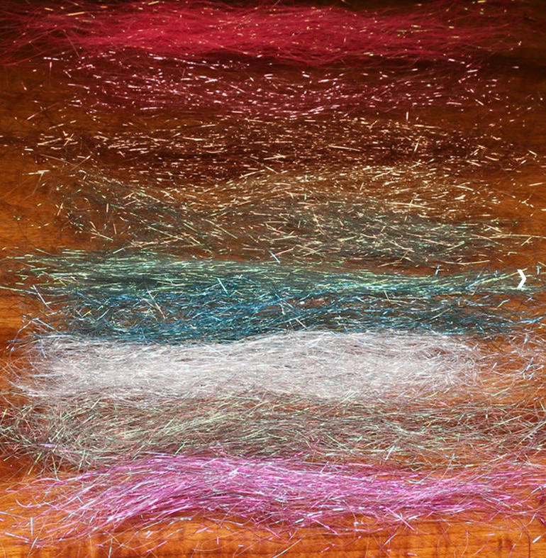 Hareline Dubbin Ice Wing Fiber Chenille, Braid & Body Materials 2 Hareline Dubbin Ice Wing Fiber Chenille, Braid & Body Materials