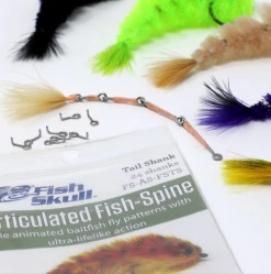 Hareline Dubbin Fish-Skull Articulated Fish Spines 5 Hareline Dubbin Fish-Skull Articulated Fish Spines