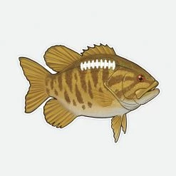 Remedy Provisions Smallie Football Decal