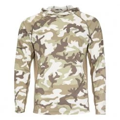 Simms Fishing Simms Solarflex Hoody Woodland Camo Sandbar