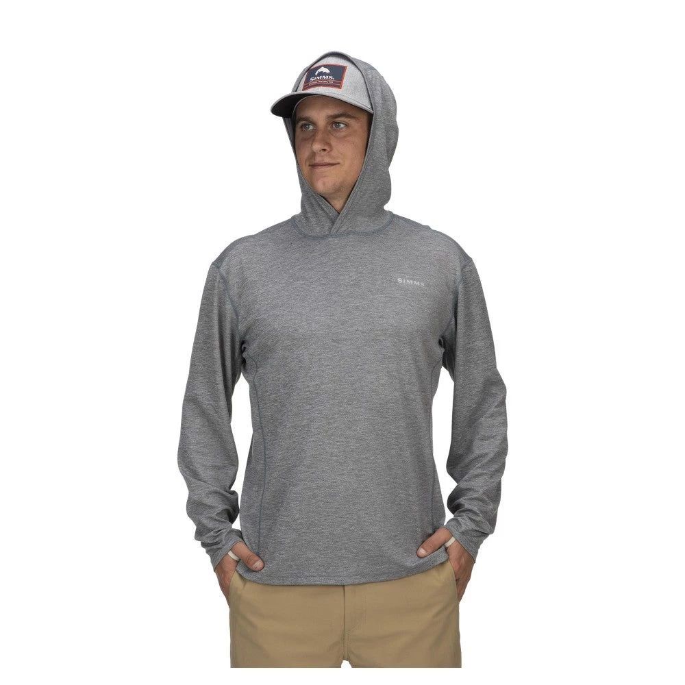 Simms Fishing Simms Bugstopper Hoody Steel Heather 2 Simms Fishing Simms Bugstopper Hoody Steel Heather