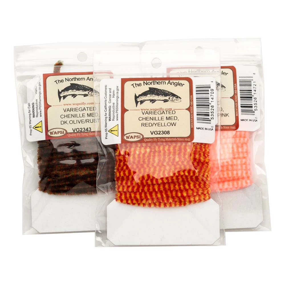 Wapsi Fly Variegated Chenille 1 Wapsi Fly Variegated Chenille