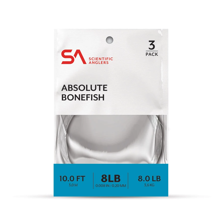 Scientific Anglers Scientific Angler Absolute Bonefish Leaders 3-Pack 1 Scientific Anglers Scientific Angler Absolute Bonefish Leaders 3-Pack