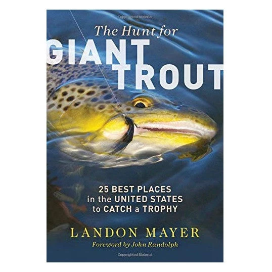 Angler's Book Supply Books & DVDs The Hunt For Giant Trout By Landon Mayer 1 Angler's Book Supply Books & DVDs The Hunt For Giant Trout By Landon Mayer