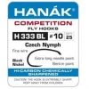 Nature's Spirit Hooks & Shanks Hanak H-333-BL Czech Nymph