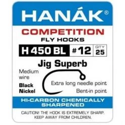 Nature's Spirit Hooks & Shanks Hanak H-450-BL Jig Superb