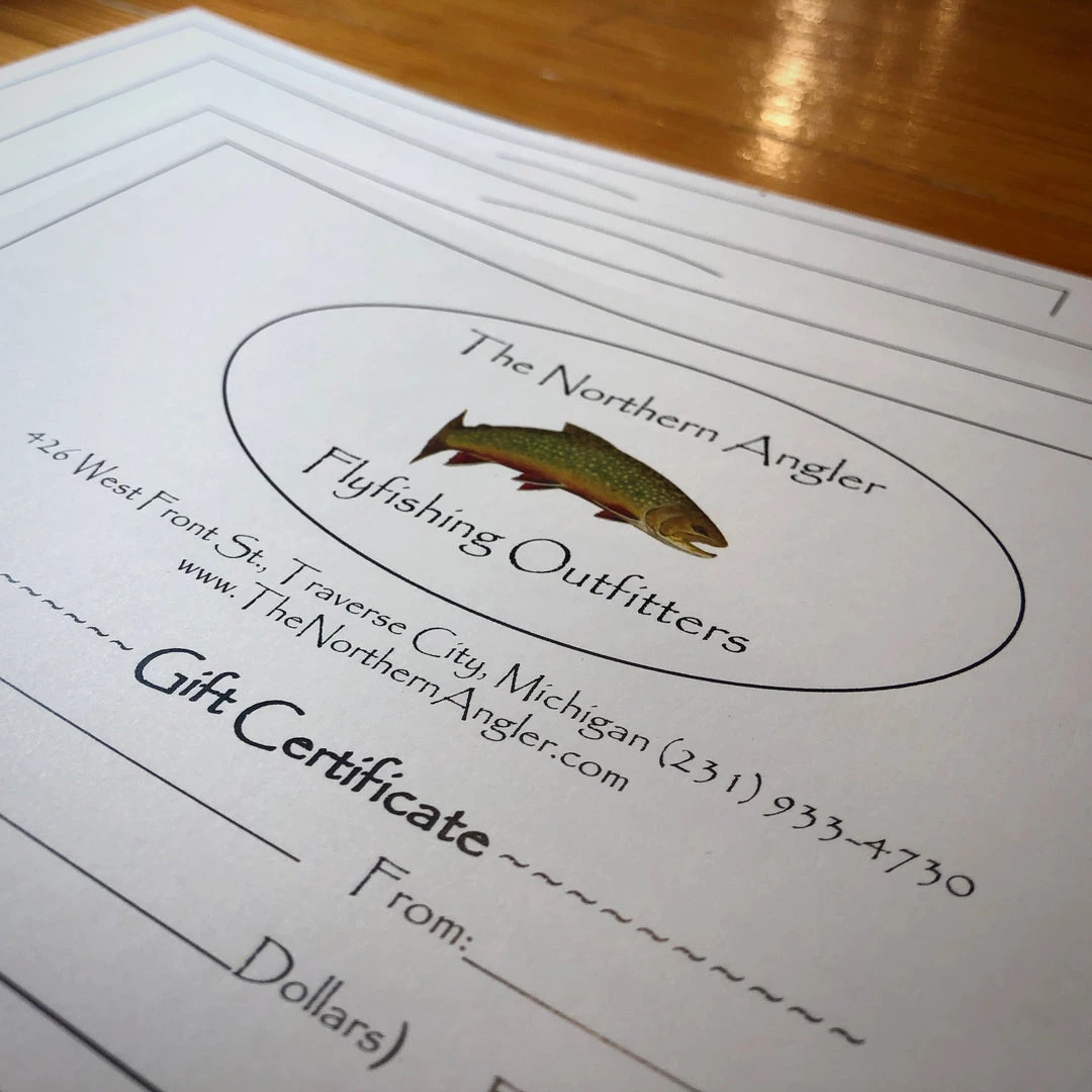 The Northern Angler Fly Shop Gift Card 1 The Northern Angler Fly Shop Gift Card
