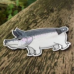 The Northern Angler Fly Shop Pig Steelhead Decal Gifts & Accessories