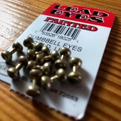 Wapsi Fly Beads, Cones & Eyes Painted Lead Dumbbell Eyes