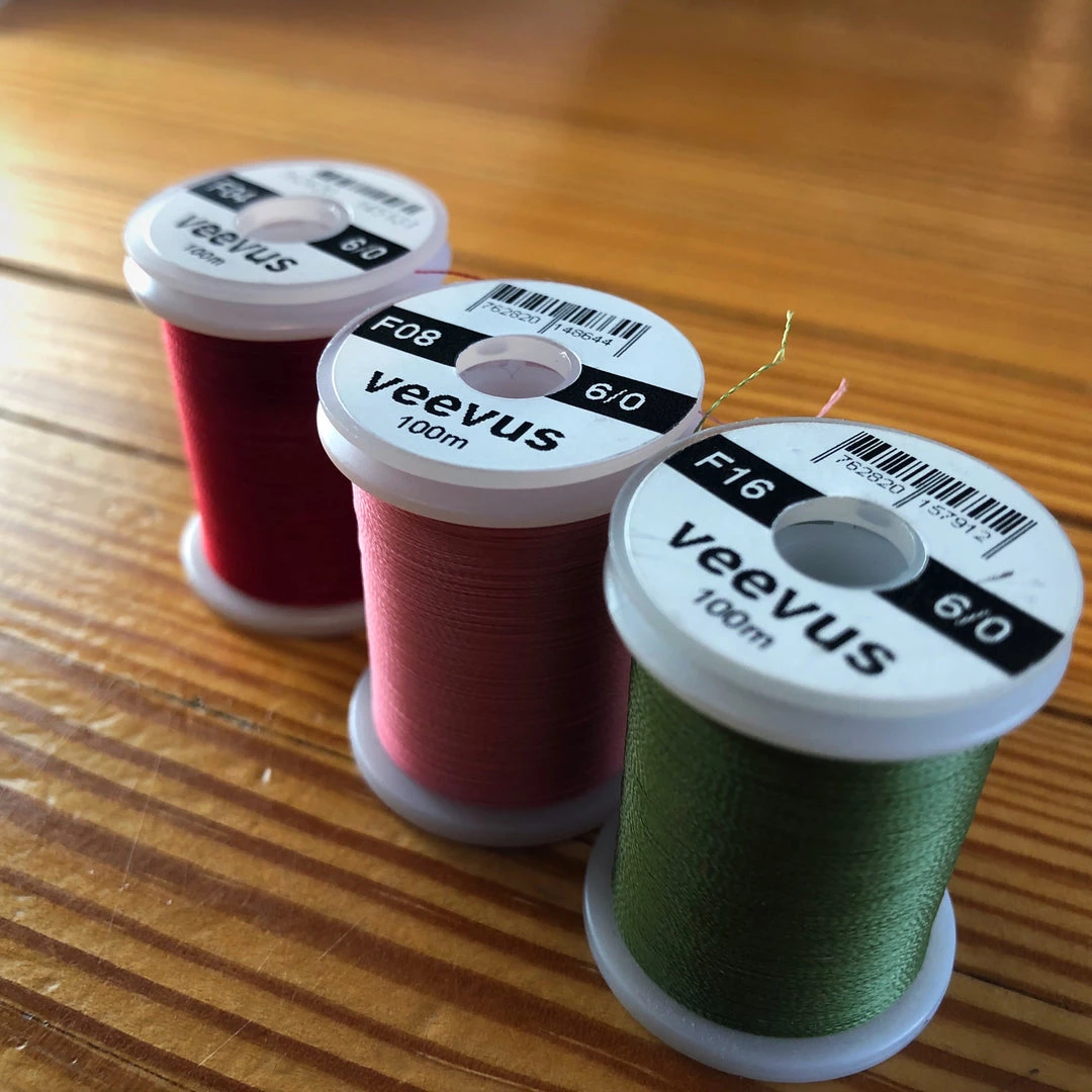 Hareline Dubbin Thread, Tinsel & Wire Veevus 6/0 1 Hareline Dubbin Thread, Tinsel & Wire Veevus 6/0