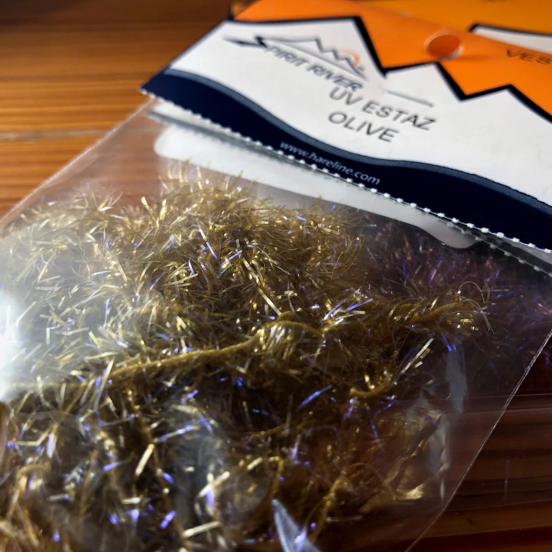 Hareline Dubbin Chenille, Braid & Body Materials UV Estaz Medium 1 Hareline Dubbin Chenille, Braid & Body Materials UV Estaz Medium