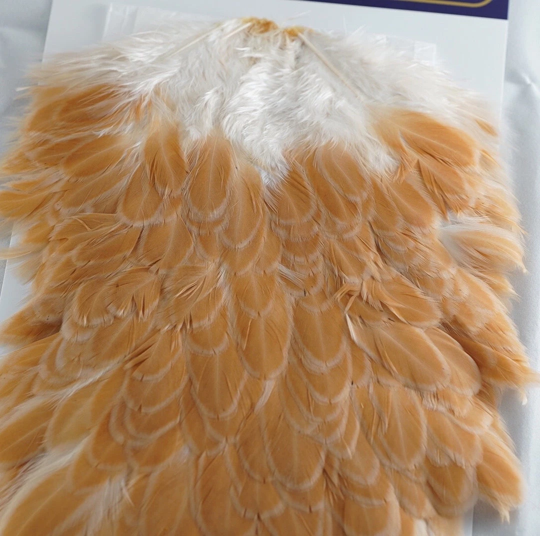 Nature's Spirit Feathers & Hackle Whiting American Hen Saddles 5 Nature's Spirit Feathers & Hackle Whiting American Hen Saddles