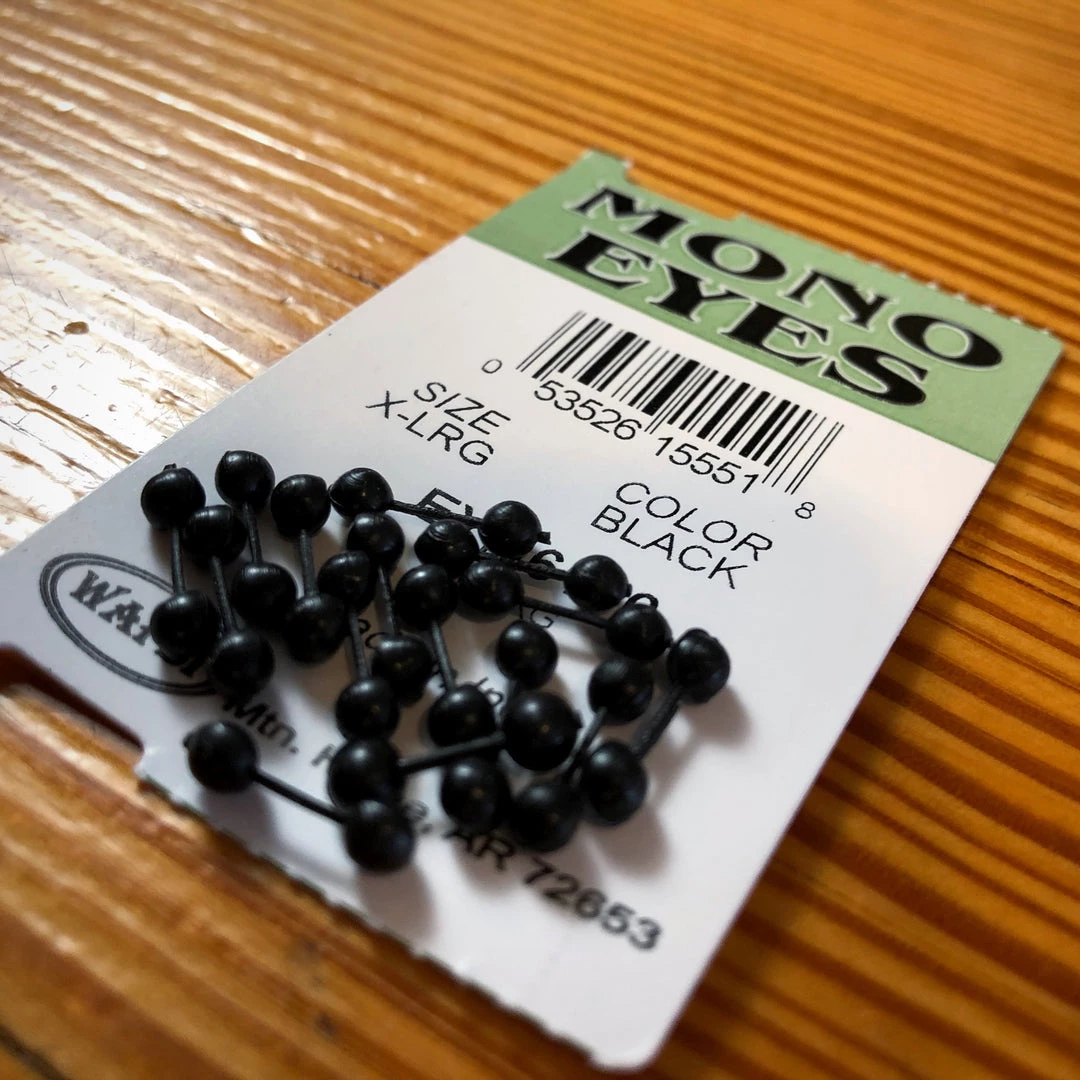 Wapsi Fly Beads, Cones & Eyes Mono Eyes 1 Wapsi Fly Beads, Cones & Eyes Mono Eyes