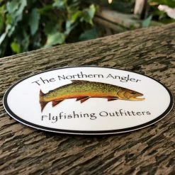 The Northern Angler Fly Shop Brook Trout Sticker Gifts & Accessories