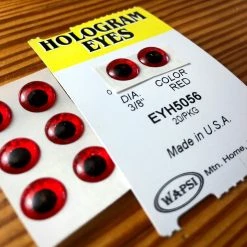 Wapsi Fly Hologram Dome Eyes Beads, Cones & Eyes