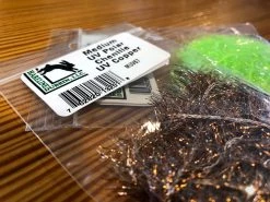 Hareline Dubbin Medium UV Polar Chenille Chenille, Braid & Body Materials