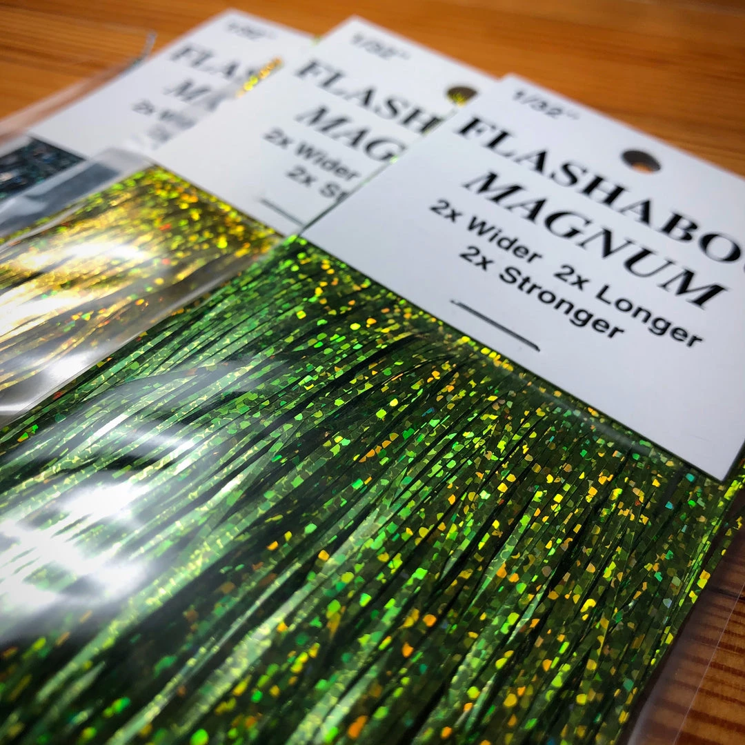 Wapsi Fly Magnum Holographic Flashabou 1 Wapsi Fly Magnum Holographic Flashabou