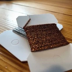 Wapsi Fly Sparkle Braid Chenille, Braid & Body Materials