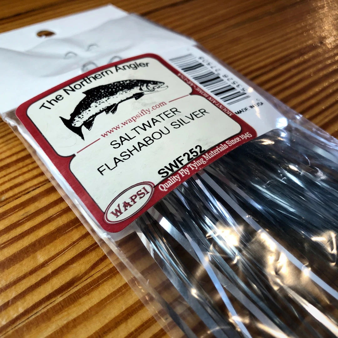 Wapsi Fly Chenille, Braid & Body Materials Saltwater Flashabou 1 Wapsi Fly Chenille, Braid & Body Materials Saltwater Flashabou