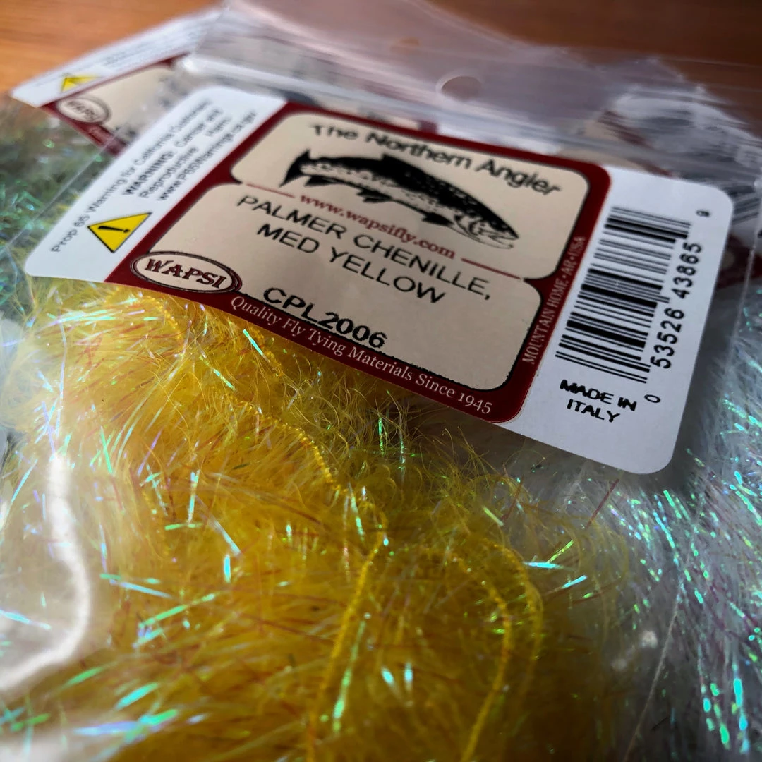 Wapsi Fly Palmer Chenille Chenille, Braid & Body Materials 1 Wapsi Fly Palmer Chenille Chenille, Braid & Body Materials