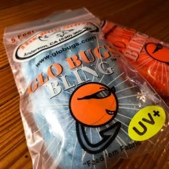 The Bug Shop Glo Bugs Bling Egg Yarn Chenille, Braid & Body Materials