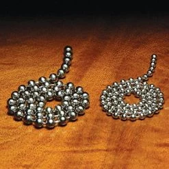 Hareline Dubbin Stainless Steel Beadchain Eyes